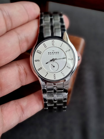 Skagen 34mm Dial Quartz Watch 433LSX Quartz Watch